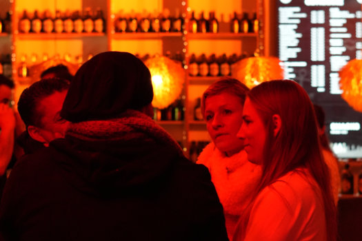 Die Bar im Bash Comedy-Club auf der Reeperbahn