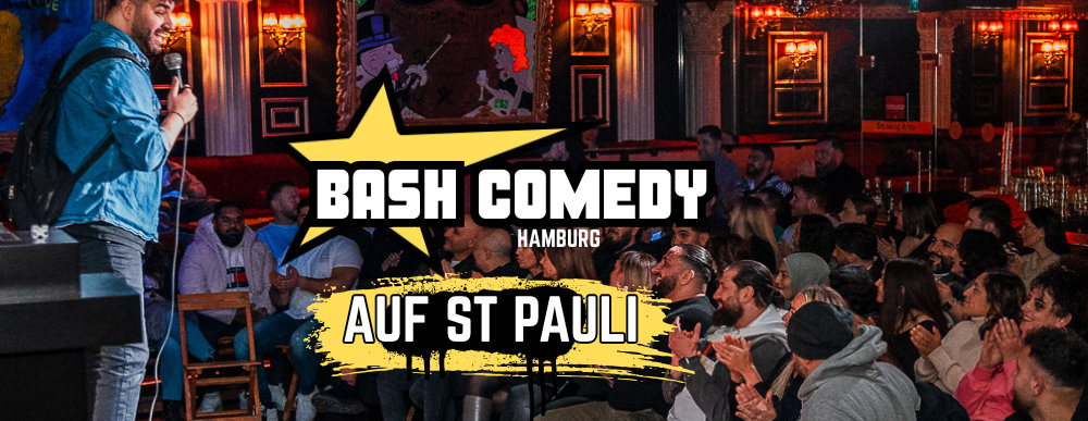 Unsere Comedians vor dem begeisterten Publikum in Bash Comedy Hamburg auf St. Pauli